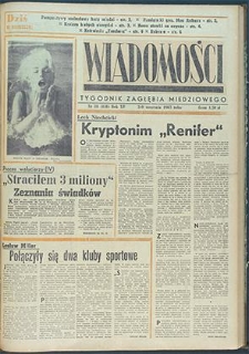 Wiadomości Legnickie nr 36 (440), wrzesień `65