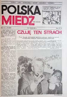 Polska Miedź nr 12 (263), marzec `88