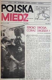 Polska Miedź nr 35 (287), wrzesień `88