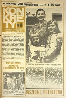 Konkrety nr 20 (260), maj `77