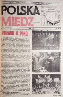 Polska Miedź nr 36 (287), wrzesień `88