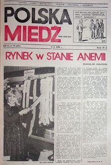 Polska Miedź nr 40 (291), październik `88