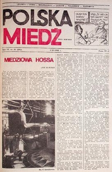 Polska Miedź nr 44 (295), listopad `88