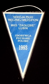Sekcja piłki ręcznej mężczyzn : MKS Zagłębie Lubin : Zdobywca Pucharu Polski 1993
