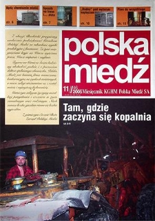 Polska Miedź nr 11 (46), listopad 2005