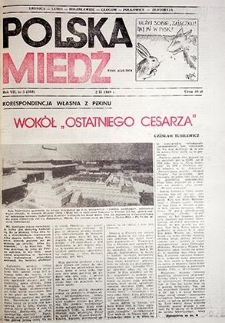 Polska Miedź nr 5 (308), luty `89