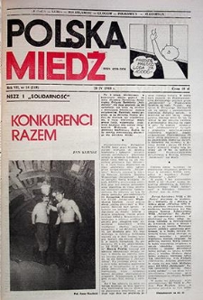 Polska Miedź nr 16 (319), kwiecień `89