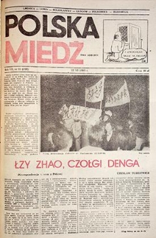 Polska Miedź nr 25 (328), czerwiec `89