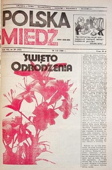 Polska Miedź nr 29 (332), lipiec `89