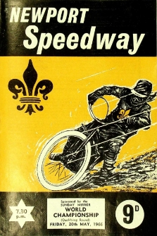 1966 maj 20, Newport : Brytyjska Runda Kwalifikacyjna Indywidualnych Mistrzostw Świata na żużlu