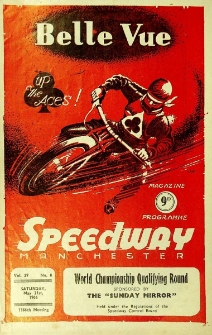 1966 maj 21, Manchester : Brytyjska Runda Kwalifikacyjna Indywidualnych Mistrzostw Świata na żużlu