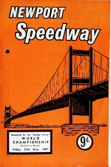 1967 maj 12, Newport : Brytyjska Runda Kwalifikacyjna Indywidualnych Mistrzostw Świata na żużlu