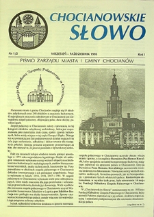 Chocianowskie Słowo nr 1/2, wrzesień, październik `95