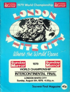 1979 sierpień 5, White City, Londyn: Finał Interkontynentalny Indywidualnych Mistrzostw Świata na żużlu