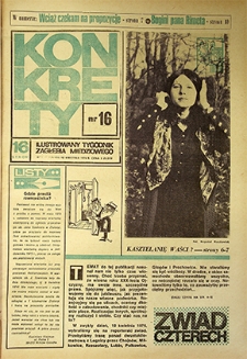 Konkrety nr 16 (101), kwiecień `74