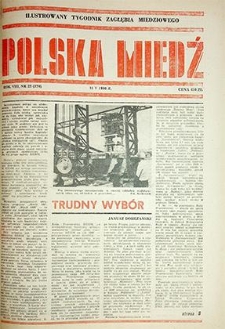 Polska Miedź nr 22 (376), maj `90