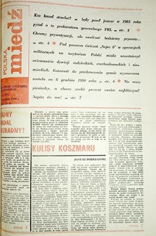 Polska Miedź nr 47 (401), listopad `90